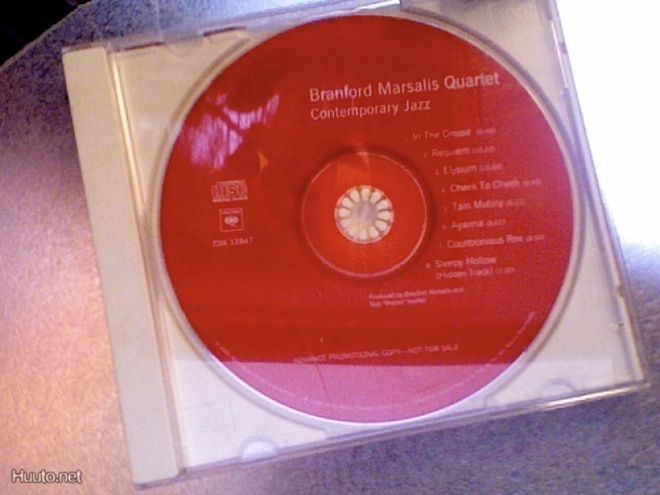 BRANFORD MARSALIS QUARTET::CONTEMPORARY JAZZ:: PROMO CD 2000