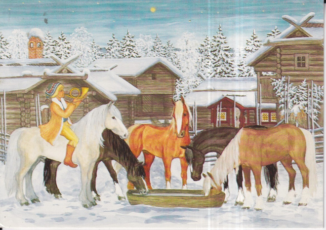 Erkers Marie Persson: Hevoset, ratsastaja ,   e62