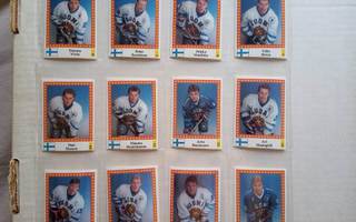 1991 Semic Stickers Tsekki versiot Blank Back alk. 8€ kpl