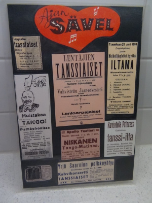 TANSSIAISET,POHJANHOVISSA,SEURAHUONEELLA,RAVANSAAREN .......
