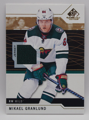 2018-19 Sp game used Jersey Mikael Granlund