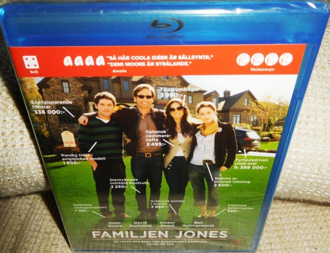 Jonesin Perhe (muoveissa) Blu-ray
