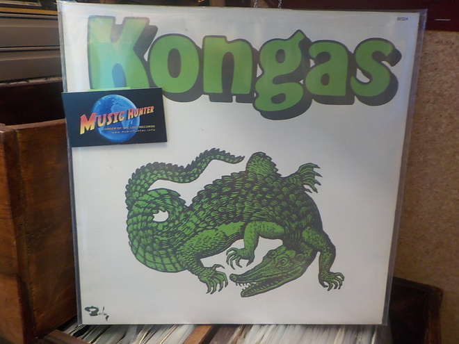 KONGAS - AFRO ROCK M-/M- LP fra -74