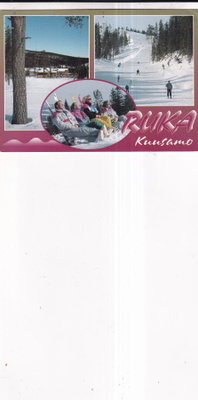 Kuusamo, Ruka. sommitelmakortti   b674