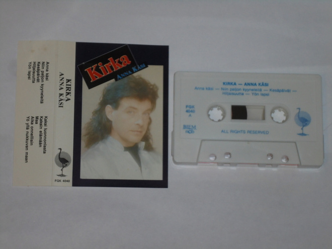 C-kasetti - KIRKA - Anna Käsi - 1989 EX+