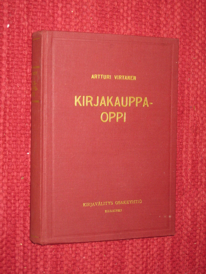 Kirjakauppaoppi  / Virtanen, Artturi 