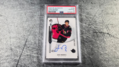Josh Norris 2020-21 Future Watch Auto PSA 10