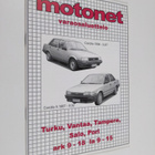 Motonet varaosaluettelo : Corolla 1984 - 5.87 ; Corolla 5... - pikkukuva 1