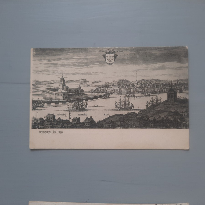 PK Viipuri vuonna 1709 piirroskortti * -30-l