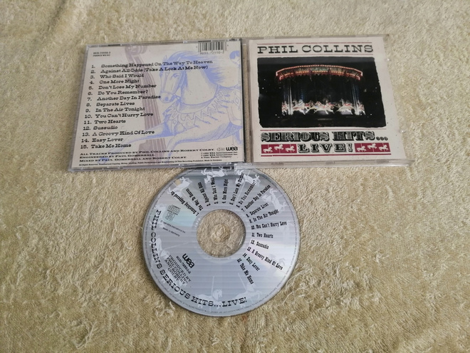 PHIL COLLINS - Serious Hits Live CD