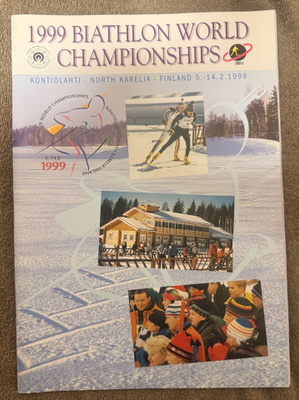 1999 BIATHLON WORLD CHAMPIONSHIPS PROGRAMME