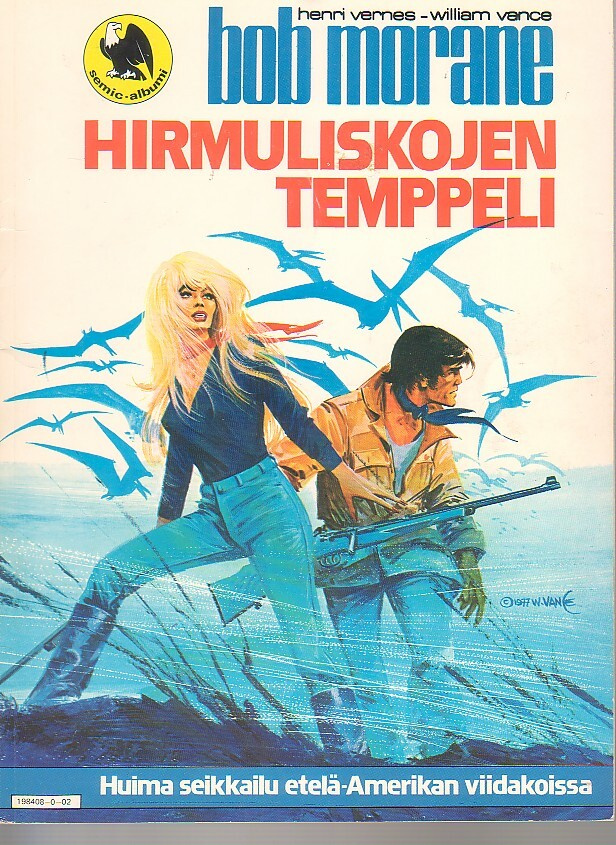 Vance: Bob Morane - HIRMULISKOJEN TEMPPELI (1-p 1980)