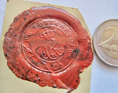 VANHA Vahasinetti Viborg Postitoimisto 1800-l KOMEA