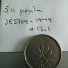Israel 50 pruta JE5709-1949, km#13.1 - pikkukuva 2
