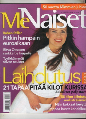 Me Naiset n:o 2 2002 Miss Suomi x 2. Pentti Hietanen. Susa S