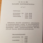 Kajaanin kaupungin sähkölaitos 50v. ohjelma v.1961 - pikkukuva 3