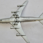 VANHA Pienoismalli Lentokone Boeing 747 Pan Am Metalli Saksa - pikkukuva 3