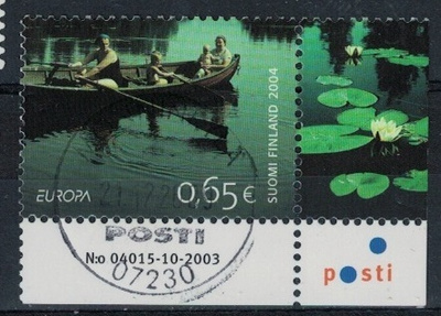Europa Cept, 2003, soutuvene, reunakpl, siisti