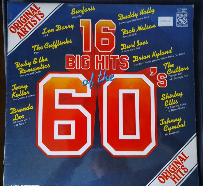 16 Big hits of the 60