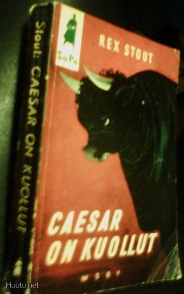 Rex Stout: Caesar on kuollut (1.p.1957) Sis.postikulut