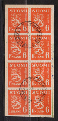# 22849 # Helsinki 3 - 9.11.62 - M-30 8-ryhmä leikelmällä