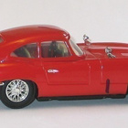 Peltinen "Luxe Car" Jaguar E-type coupe, punainen 1:15 - pikkukuva 2