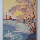 Maasio, vanha uudenvuoden kortti 3706/8, v. 1937 - pikkukuva 2