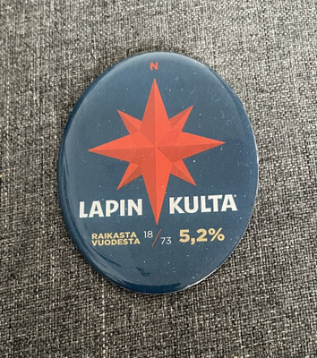 Lapin Kulta 5,2% -oluthanamerkki