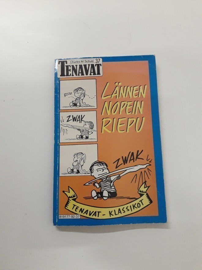 Tenavat 37- Lännen nopein riepu (C.M. Schultz, kirja)