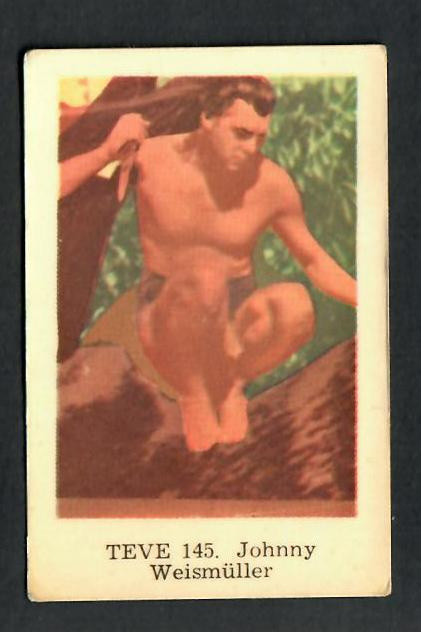 Keräilykuva - Johnny Weismüller TEVE 145
