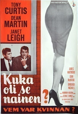 Elokuvajuliste: Kuka oli se nainen? (Dean Martin)