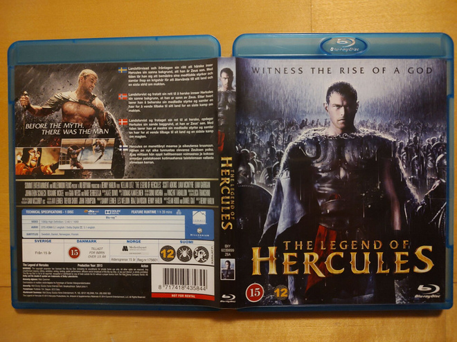 The Legend of Hercules Blu-ray (Renny Harlin)