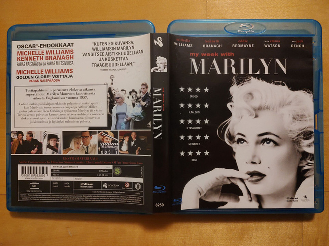 My Week With Marilyn Blu-ray