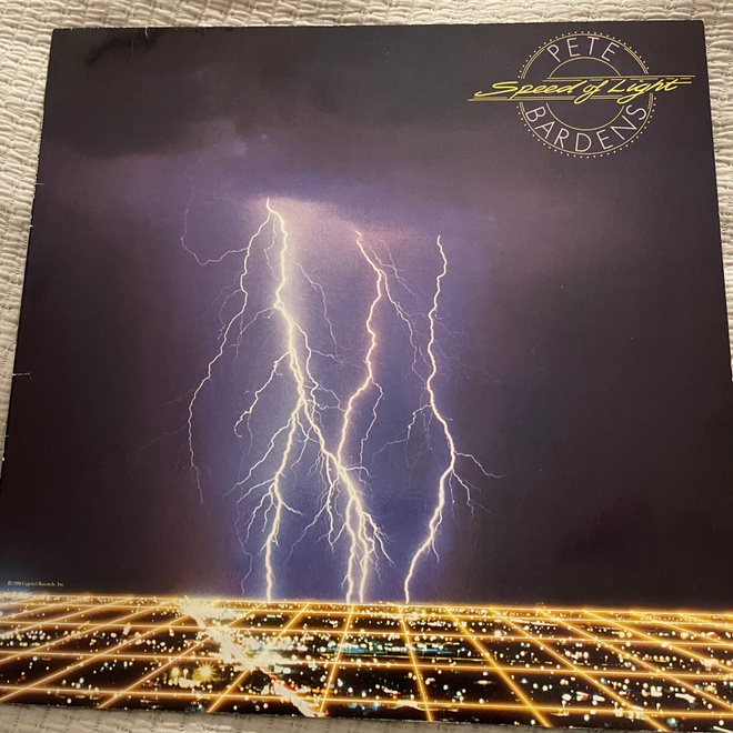 PETE BARDENS: Speed of Light  * USA 1988