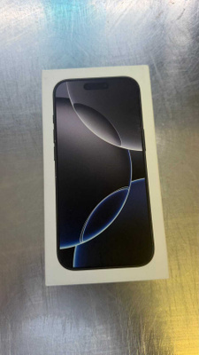 Apple iPhone 16 Pro 128GB black titanium