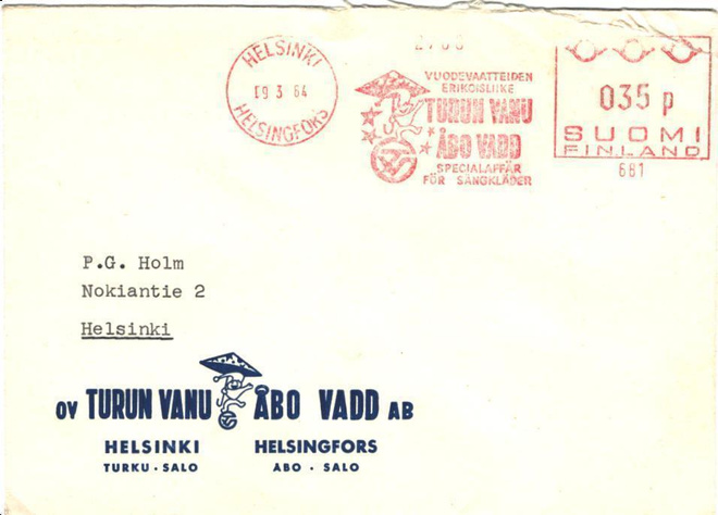 FIRMAKUORI  Frankeerausleima 681 TURUN VANU