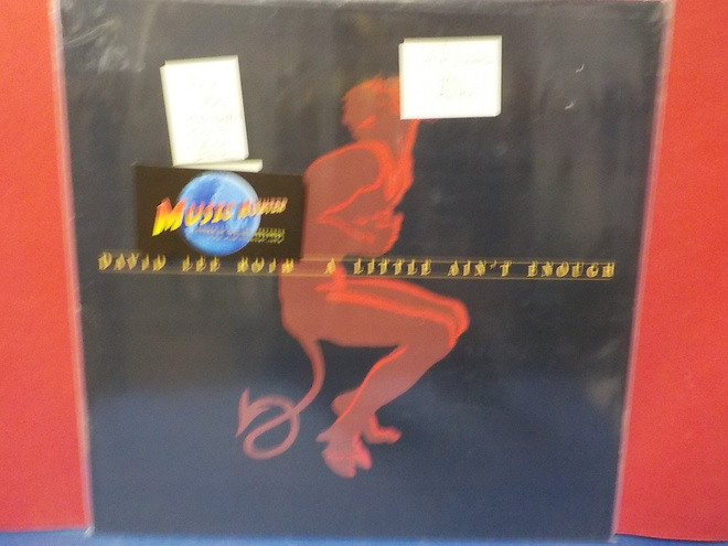 DAVID LEE ROTH - A LITTELE AINT ENOUGH GER -91 EX/EX+ LP