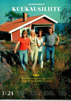 HS Kuukausiliite n:o 3 2024 ABBA 11 sivua. Janni Hussi. Simo