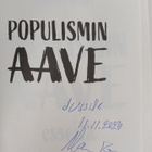 Markku Koski : Populismin aave (signeerattu, tekijän omiste) - pikkukuva 3
