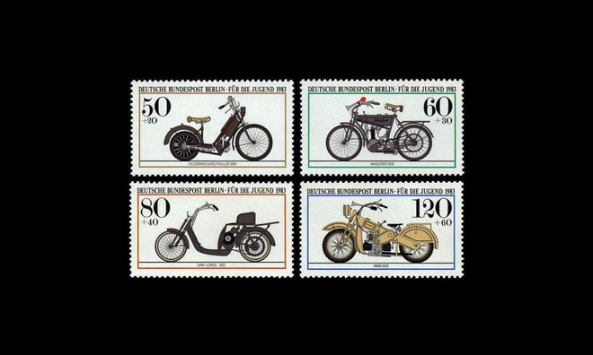 Berlin 694-7 ** Moottoripyöriä (1983)