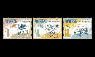 Unkari 4638-40 ** Kesäolympialaiset Sydney (2000)