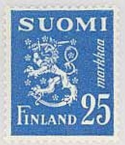 1952 M30 25mk sininen ++