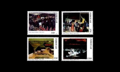 Fär-saaret 223-6 ** Maalauksia Mykines-saarelta (1991)