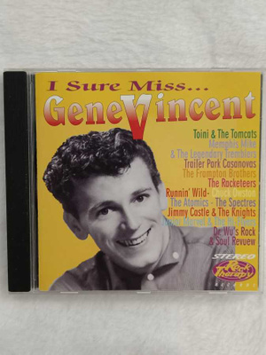 VARIOUS - I Sure Miss... Gene Vincent CD UPEA (Junior Marvel