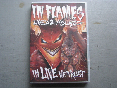 IN FLAMES - Used And Abused... In Live We Trust (Tupla-dvd )