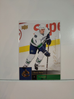 2009-10 Upper Deck - UD Exclusives #420 Sami Salo SN100