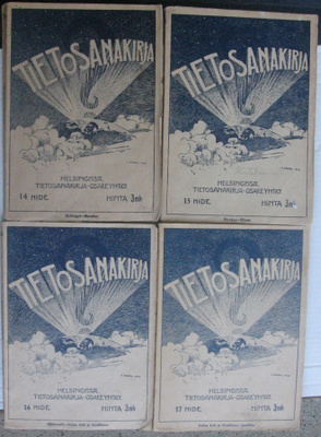 Tietosanakirja, niteet 14-17. Tietosanakirja-Osakeyhtiö 1911