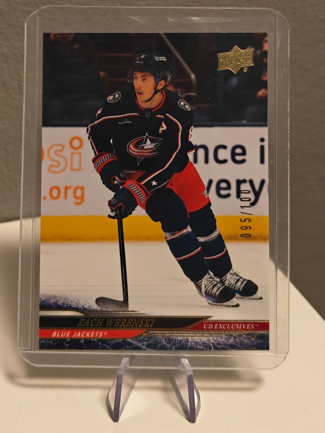 2024-25 Upper Deck Series 1- Zach Werenski Exclusives /100