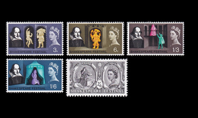 Iso-Britannia 366-70x ** William Shakespeare (1964)