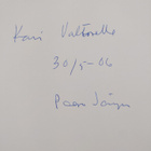 Paavo Väyrynen : Pohjanranta (signeerattu, tekijän omiste) - pikkukuva 3